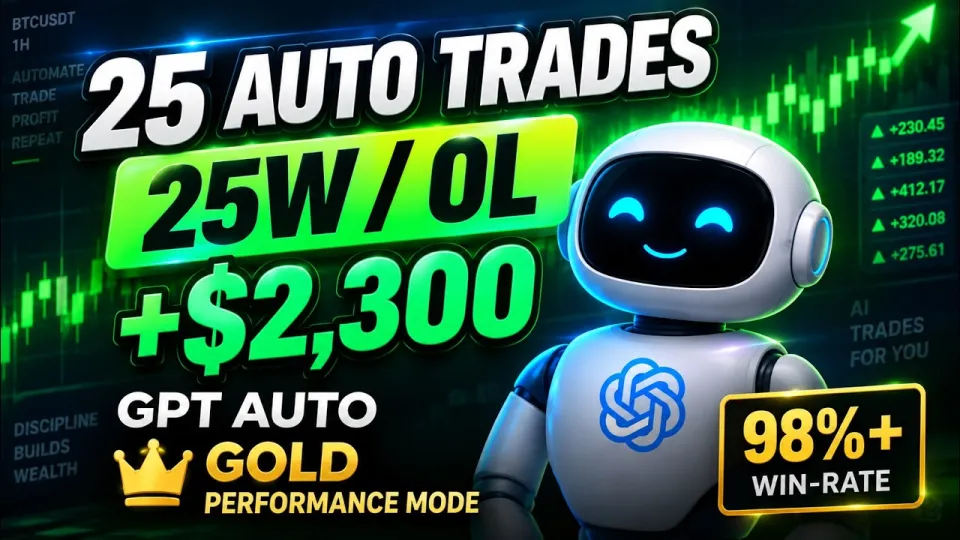 Pocket Option Auto Trading Bot — 25 Wins with GPT Auto